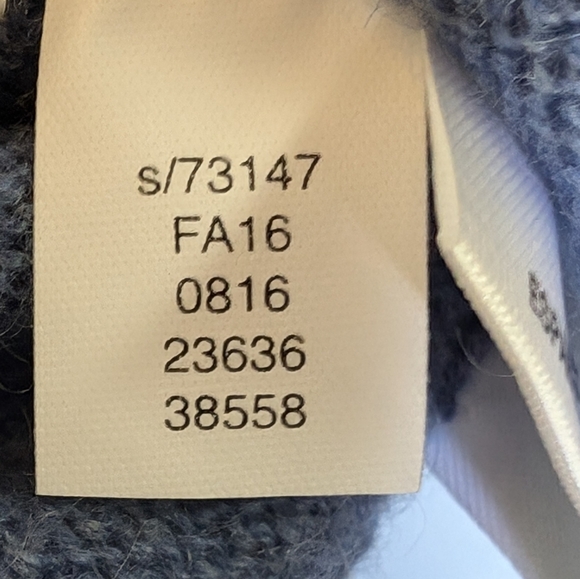 NEW Cashmere Charter Club Luxury Cold Shoulder Sweater Heather Blue. - Picture 10 of 16